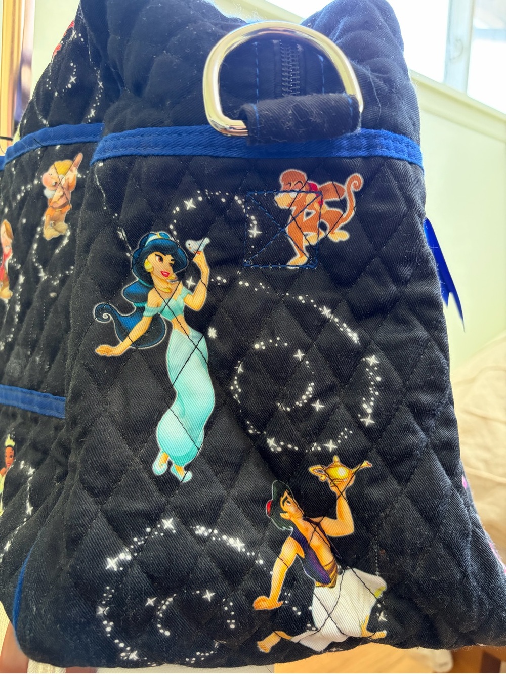 ‼️SOLD‼️ Disney "Relive the Magic" Quilted Weekender Tote Bag - Picture 4 of 16